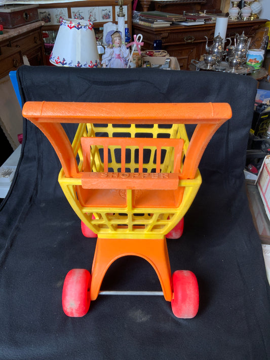 1972 Mattel shopper toy shopping cart